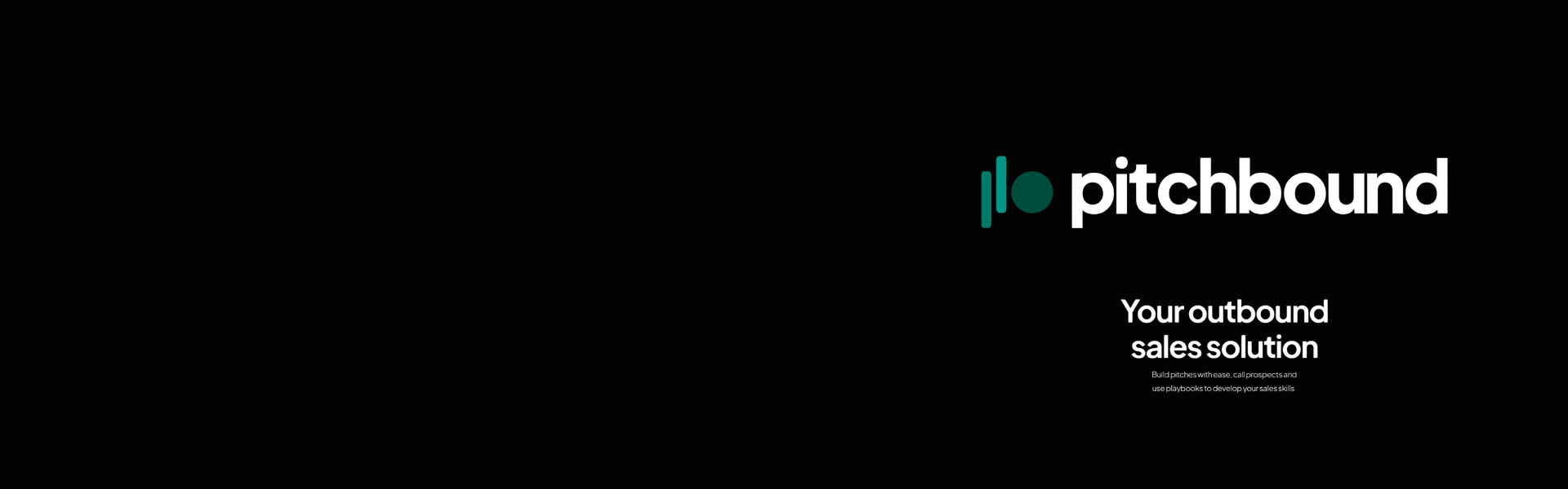 Et banner, der viser Pitchbound-logoet.